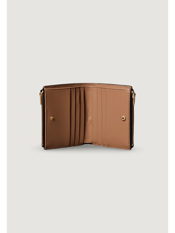 Calvin Klein Calvin Klein Pénztárca Foil Logo Dbl Zip Cardcase LV04F1135G Fekete