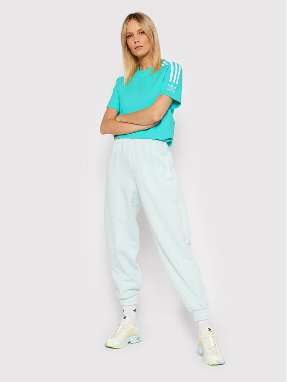 T-shirt adicolor Classics HF7456 Verde Regular Fit...