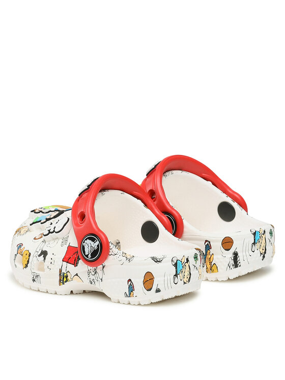 Crocs Crocs Чехли Crocs Peanuts Classic Clog T 208631 Бял