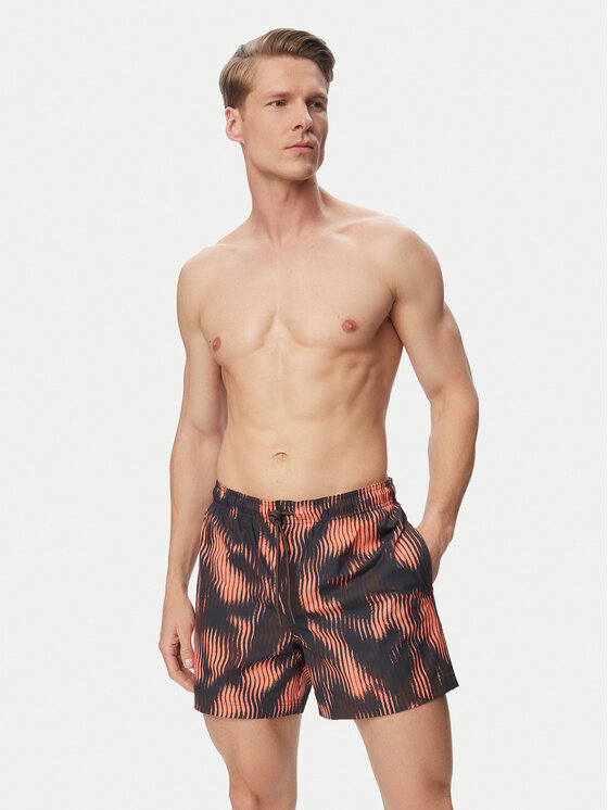 Jack & Jones Jack & Jones Ujumisšortsid Maui Shell 12291808 Bordoopunane Regular Fit