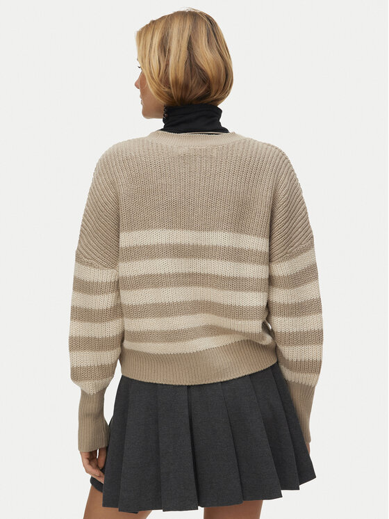 Vero Moda Vero Moda Pletena jopica Lea 10249632 Bež Regular Fit