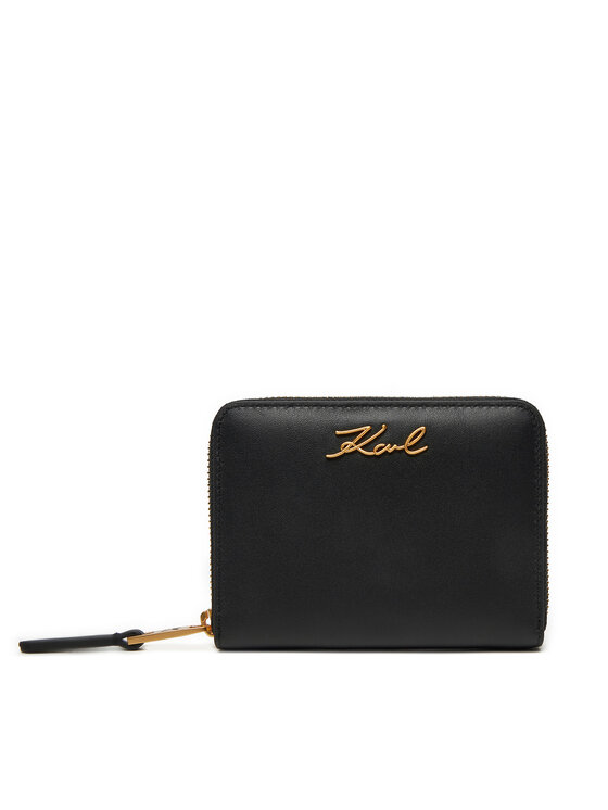KARL LAGERFELD KARL LAGERFELD Портфейл A1W32105 Черен