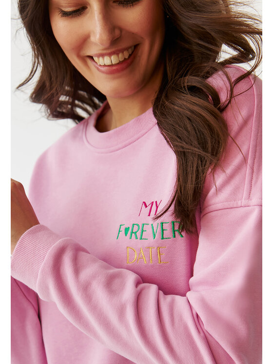 TATUUM TATUUM Bluza GINGER Różowy Oversize