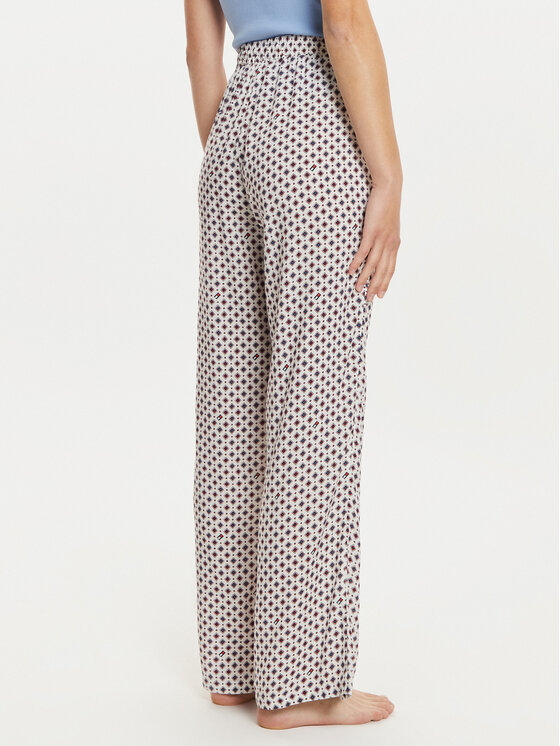 Tommy Hilfiger Tommy Hilfiger Pyjamahose UW0UW05225 Écru Regular Fit