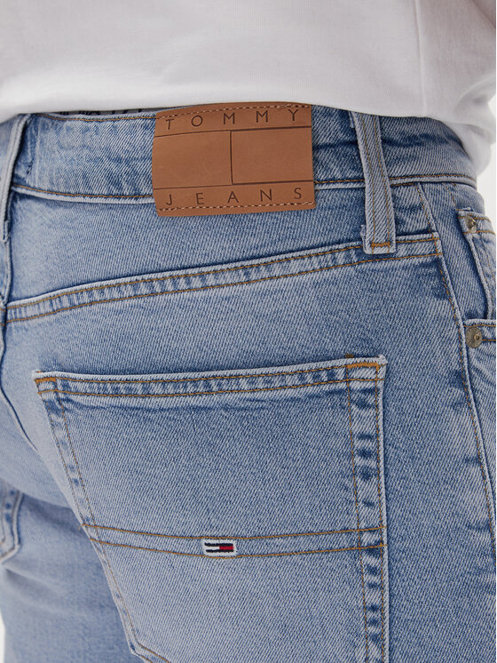 Tommy Jeans Tommy Jeans Džínsové šortky Scanton DM0DM20954 Modrá Slim Fit