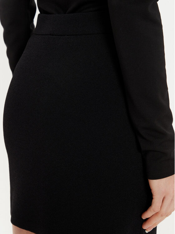Sisley Sisley Gonna a matita 1MNPM000D Nero Slim Fit