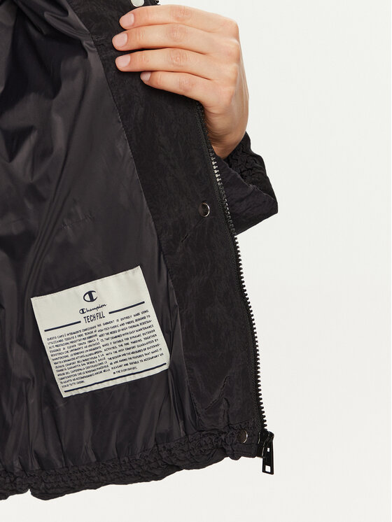 Champion Champion Пуховик 117574 Чорний Custom Fit