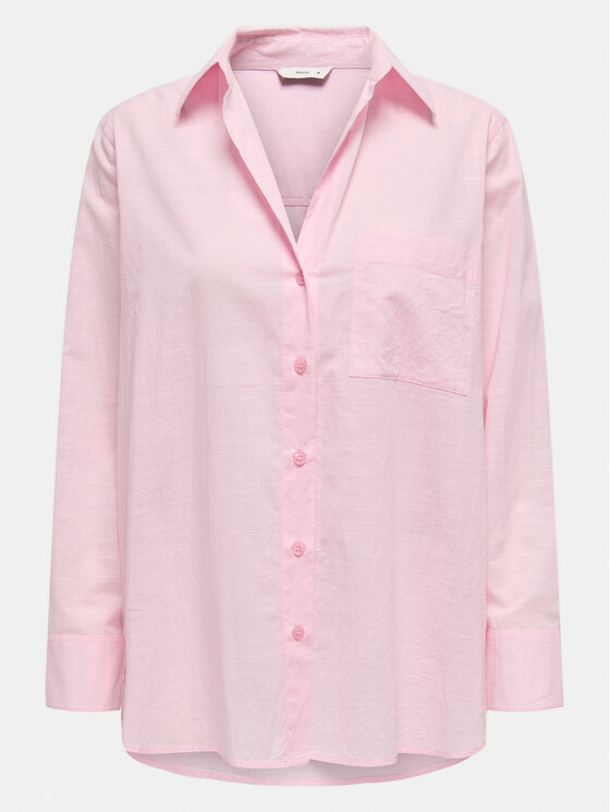 ONLY ONLY Hemd Salina 15335255 Rosa Regular Fit