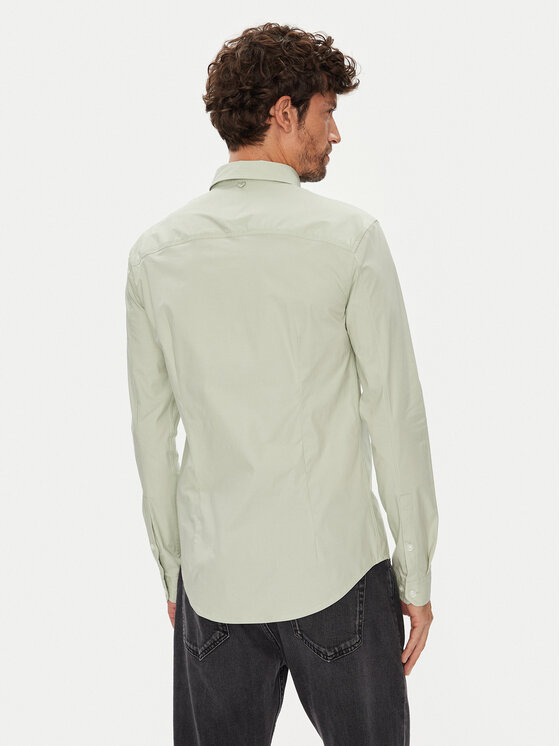 Tommy Jeans Tommy Jeans Camicia Original DM0DM04405 Verde Slim Fit