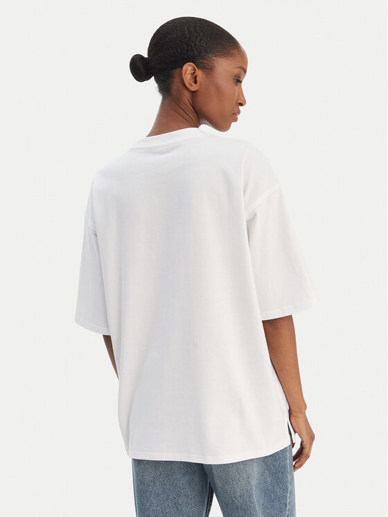 Calvin Klein Jeans Calvin Klein Jeans T-shirt LV047E232G Bijela Relaxed Fit