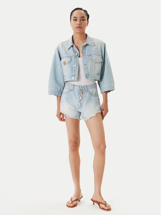 ViCOLO ViCOLO Дънкови шорти DD5096 A Син Regular Fit