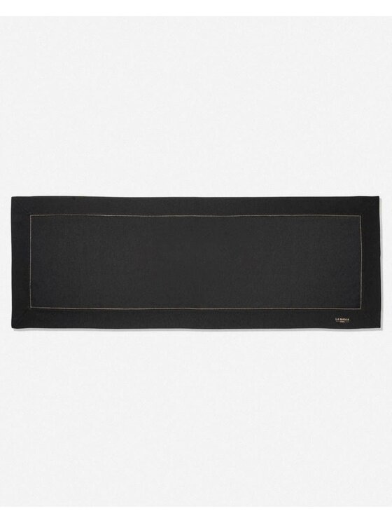 La Mania La Mania Bieżnik Bauhaus Black & Gold II Czarny