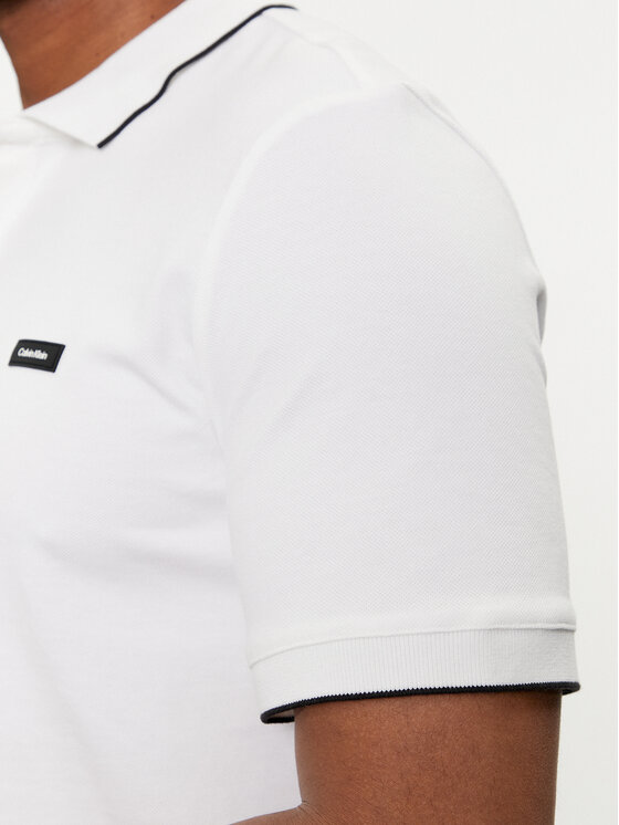 Calvin Klein Calvin Klein Polo K10K112751 Bijela Regular Fit