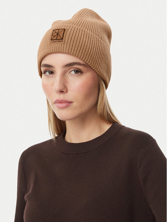 Calvin Klein Calvin Klein Czapka LV04F8109G Beżowy