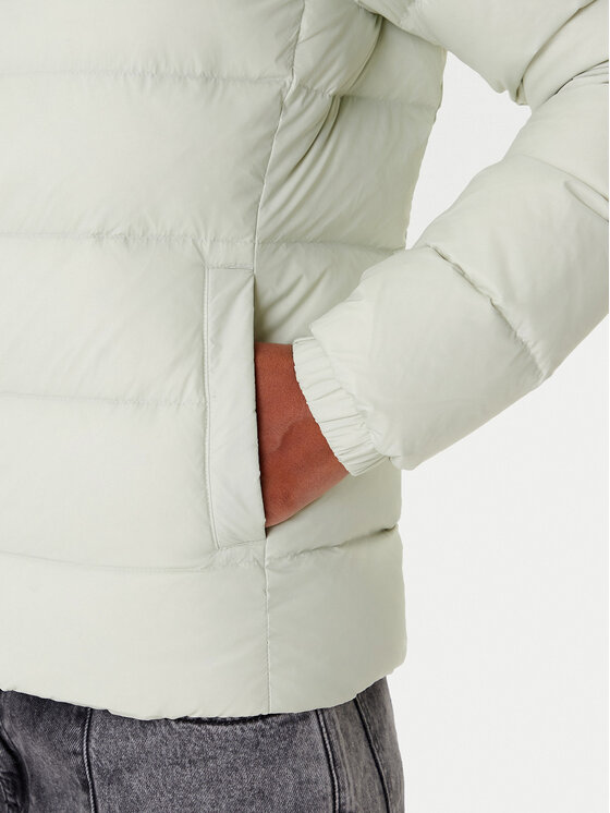 Tommy Jeans Tommy Jeans Пухено яке Basic DW0DW18312 Зелен Slim Fit