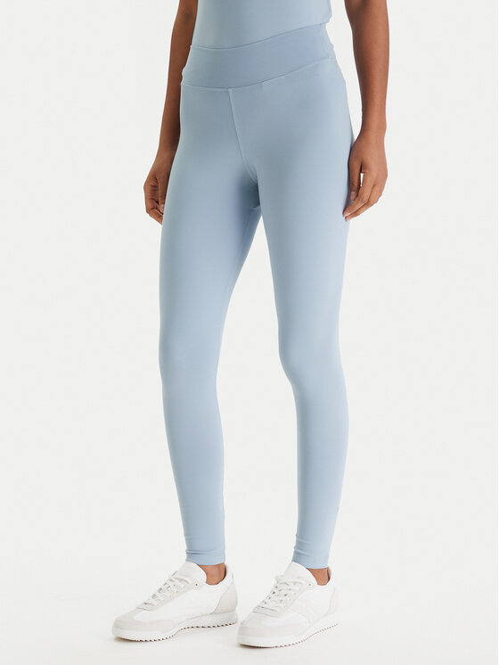 Guess Colanți V6RB11 KD952 Albastru Slim Fit