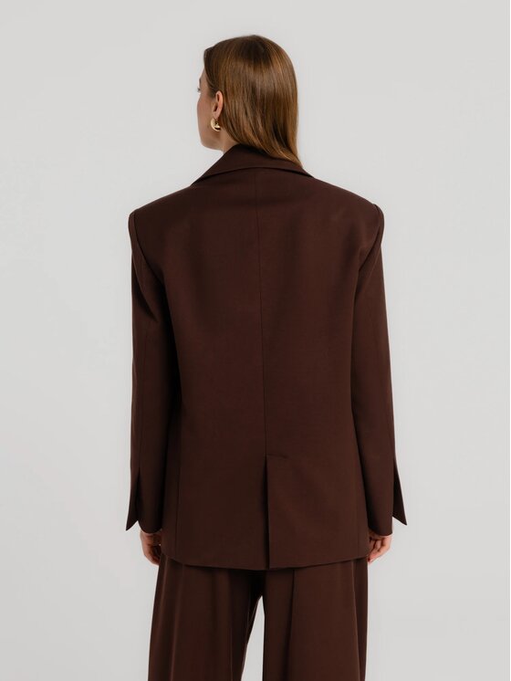 MANDRAGORA MANDRAGORA Giacca da abito Estra Marrone Standard Fit