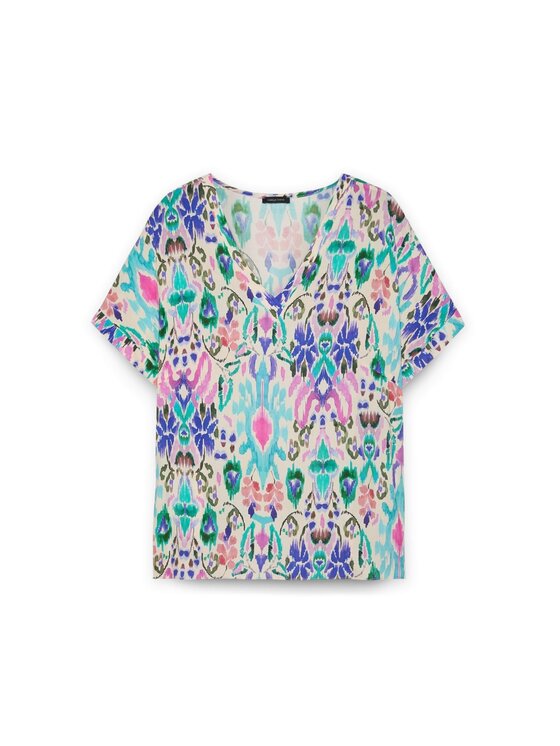 Fiorella Rubino Fiorella Rubino Blusa 2839T002360N0S1 Turchese Regular Fit
