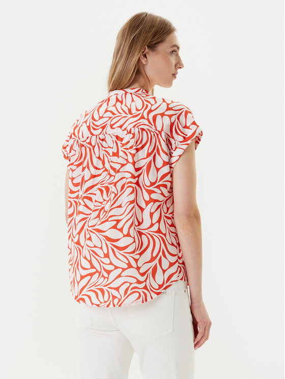 Mustang Mustang Cămașă Coral 1016572 Negru Loose Fit
