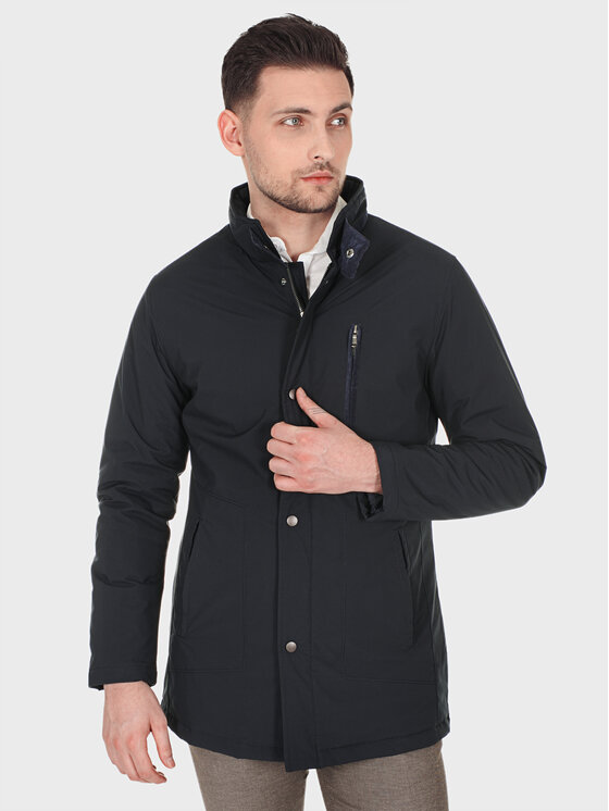 Evenemen Evenemen Kurtka przejściowa OLLE Granatowy Slim Fit