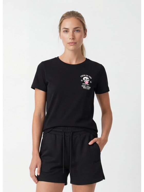 PITBULL PITBULL T-Shirt CHEW ON THIS Czarny Regular Fit