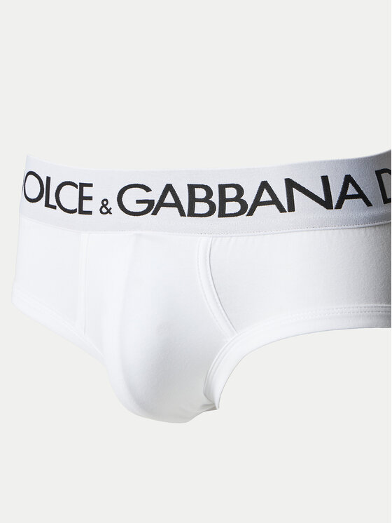 Dolce&Gabbana Dolce&Gabbana Set od 2 para slip gaćica M9D69J ONN97 Bijela