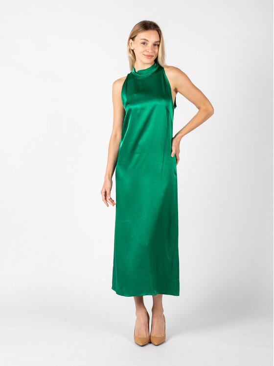 PINKO PINKO Sukienka codzienna 1N13DE Y8A4 Zielony Slim Fit