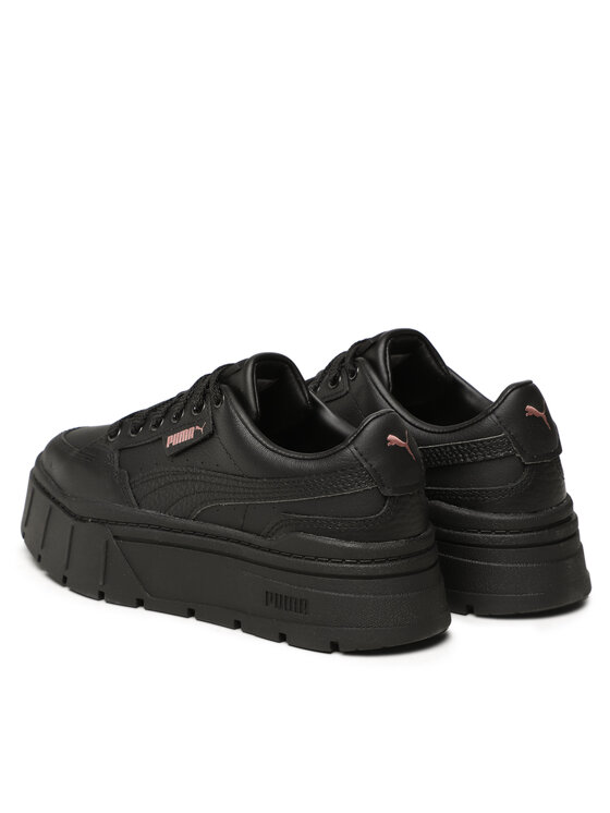Puma Puma Sneakersy Mayze Stack Lthr Wns 384412 02 Czarny