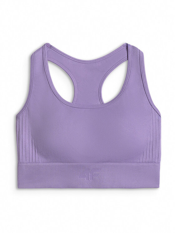 4F 4F Biustonosz sportowy MULTI ACTIVE Fioletowy