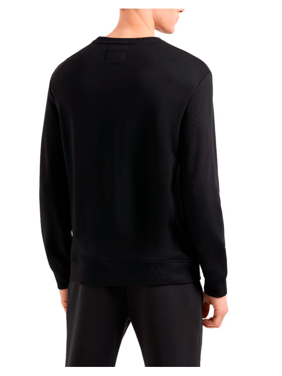 Emporio Armani Emporio Armani Felpa EMPORIO ARMANI Felpa Uomo 8N1MR6 1JRIZ F009 Nero Nero Standard Fit
