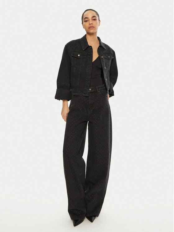 ROTATE ROTATE Jeans jakna 113612 Siva Regular Fit