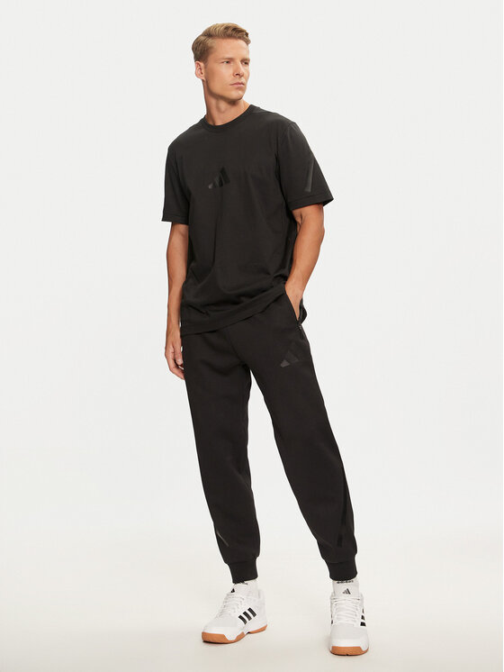 adidas adidas T-Shirt Z.N.E. JE3069 Czarny Regular Fit