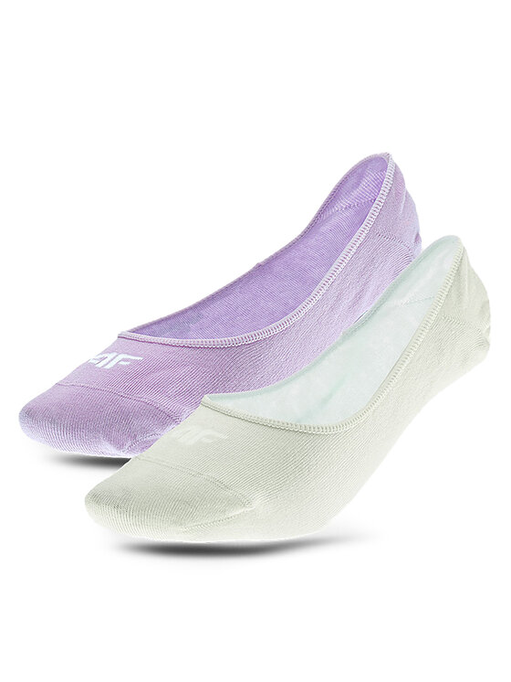 Set di 2 paia di pedulini da donna 4F
