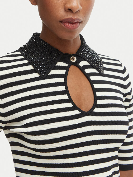 LOLA CASADEMUNT LOLA CASADEMUNT Bluzka LS2615114 Czarny Regular Fit