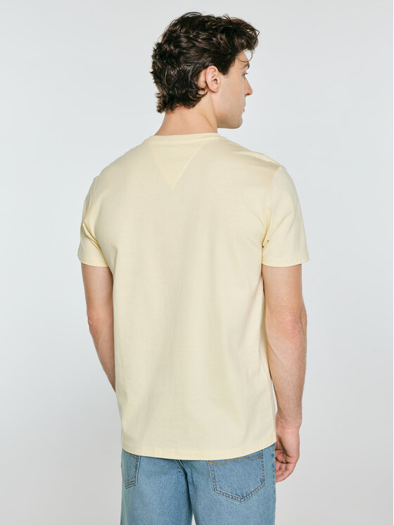 BIG STAR BIG STAR T-Shirt OMER Żółty Basic Fit