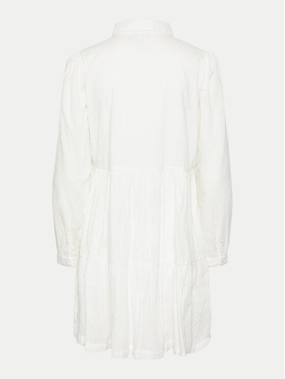 YAS YAS Krekla kleita Tia 26032815 Balts Regular Fit