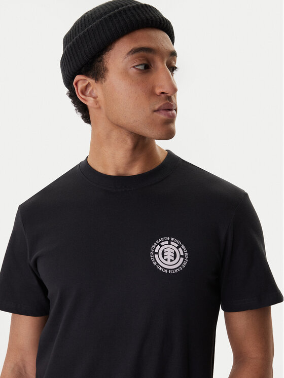 Element Element T-Shirt Seal BP SS ELYZT00596 Černá Regular Fit