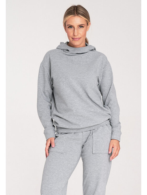 FIGL FIGL Μπλούζα M1034 Γκρι Regular Fit