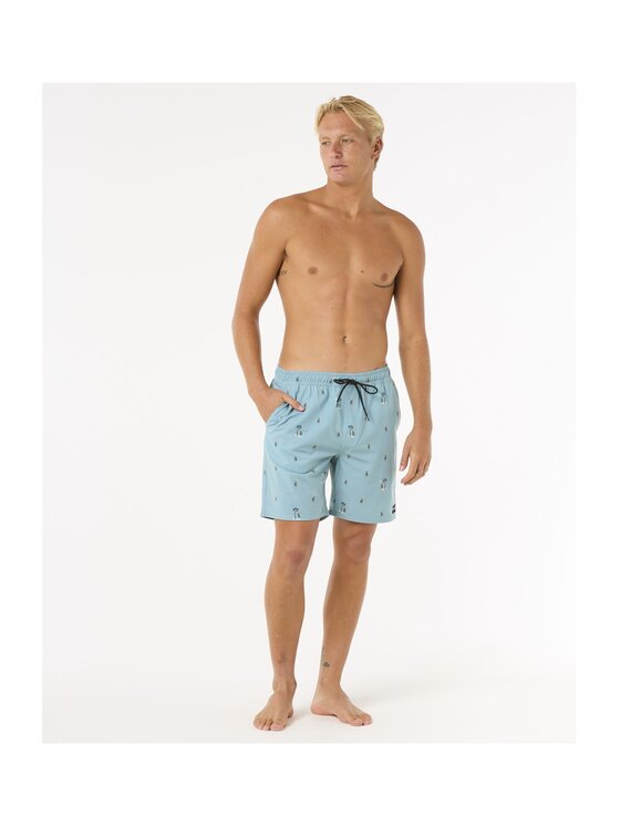 Rip Curl Rip Curl Szorty kąpielowe Hula Breach Volley Niebieski Regular Fit