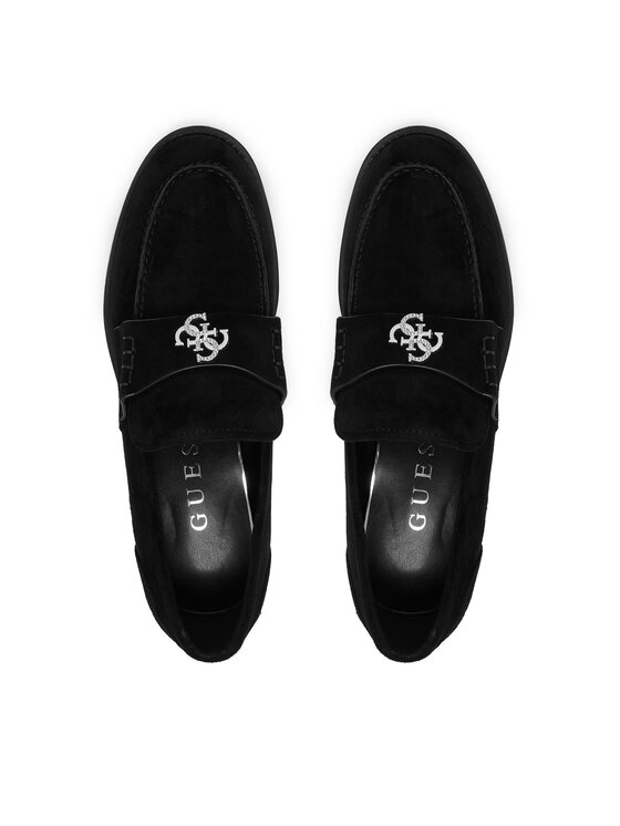 Guess Guess Loafersy FLPBV2 ESU14 Czarny