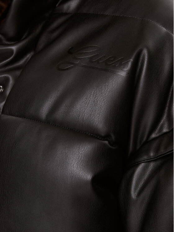 Guess Guess Zimní bunda Ivana W3BL12 WFSP0 Černá Regular Fit