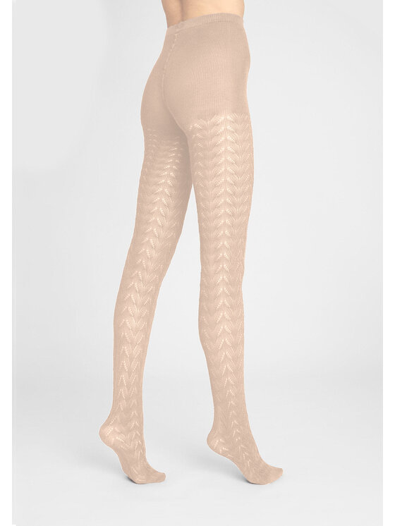 Poupée Marilyn Poupée Marilyn Rajstopy Damskie JACQUARD D09 Czarny