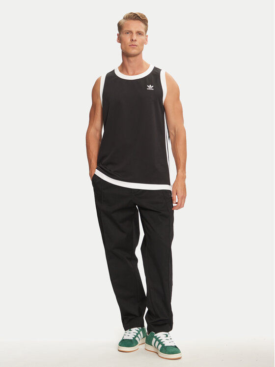 adidas adidas Tank top adicolor IZ1830 Černá Oversize