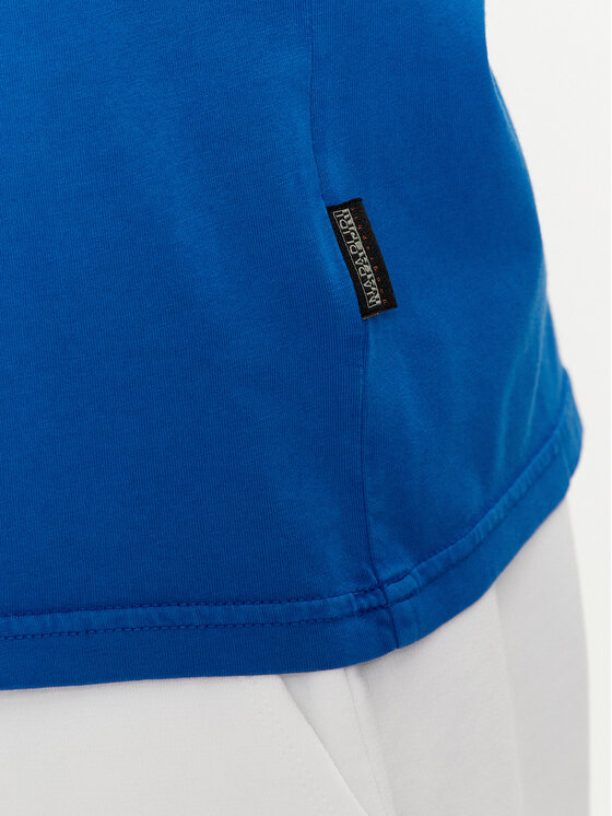 Napapijri Napapijri Tricou Selbas NP0A4GBQ Albastru Regular Fit