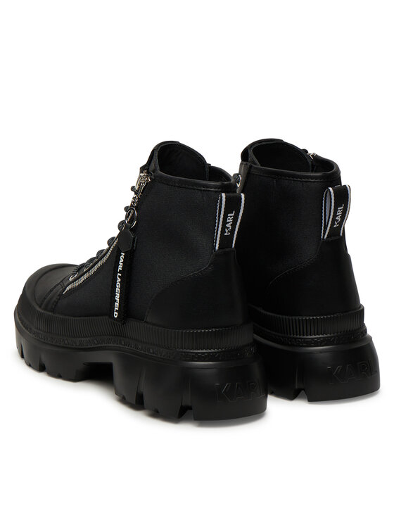 KARL LAGERFELD KARL LAGERFELD Schnürstiefeletten KL43543 Schwarz