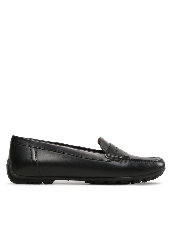Geox Geox Mokasini D Kosmopolis + Grip D35RCA 00043 C9999 Črna
