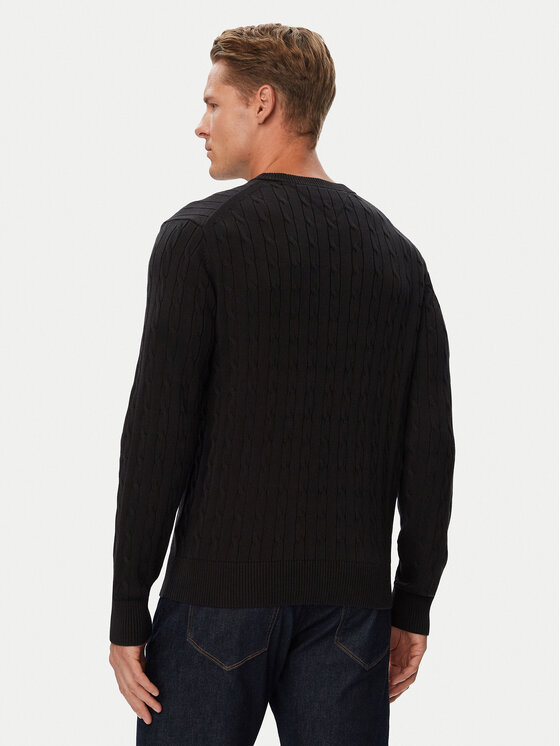 Tommy Hilfiger Tommy Hilfiger Пуловер Classic MW0MW33132 Черен Regular Fit
