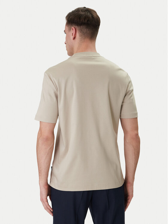 BOSS BOSS T-särk C-Taut 01 50555844 Beež Regular Fit