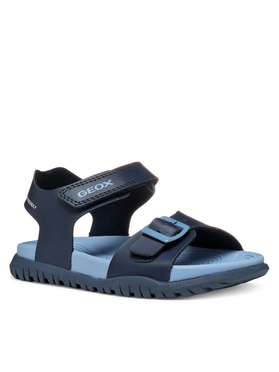 Geox Geox Sandale J Fusbetto Bo J35HMA 000BC C4250 M Tamnoplava