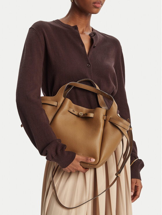 Tory Burch Tory Burch Borsetta Romy Satchel 164866 Marrone